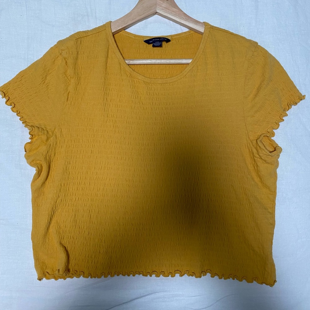 american eagle baby tee